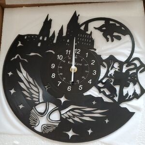 Harry Potter Vinyl Clock